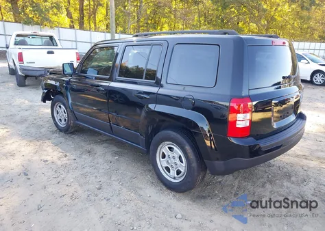 2014 Jeep Patriot Sport z USA, uszkodzony, nr VIN 1C4NJPBB1ED911657